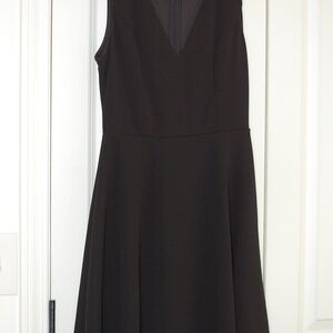 Lulus Little Black Dress, A-line with beautiful notch detail